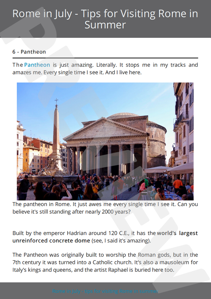 Rome in July - eBook