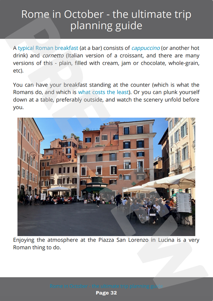 Rome in October - eBook