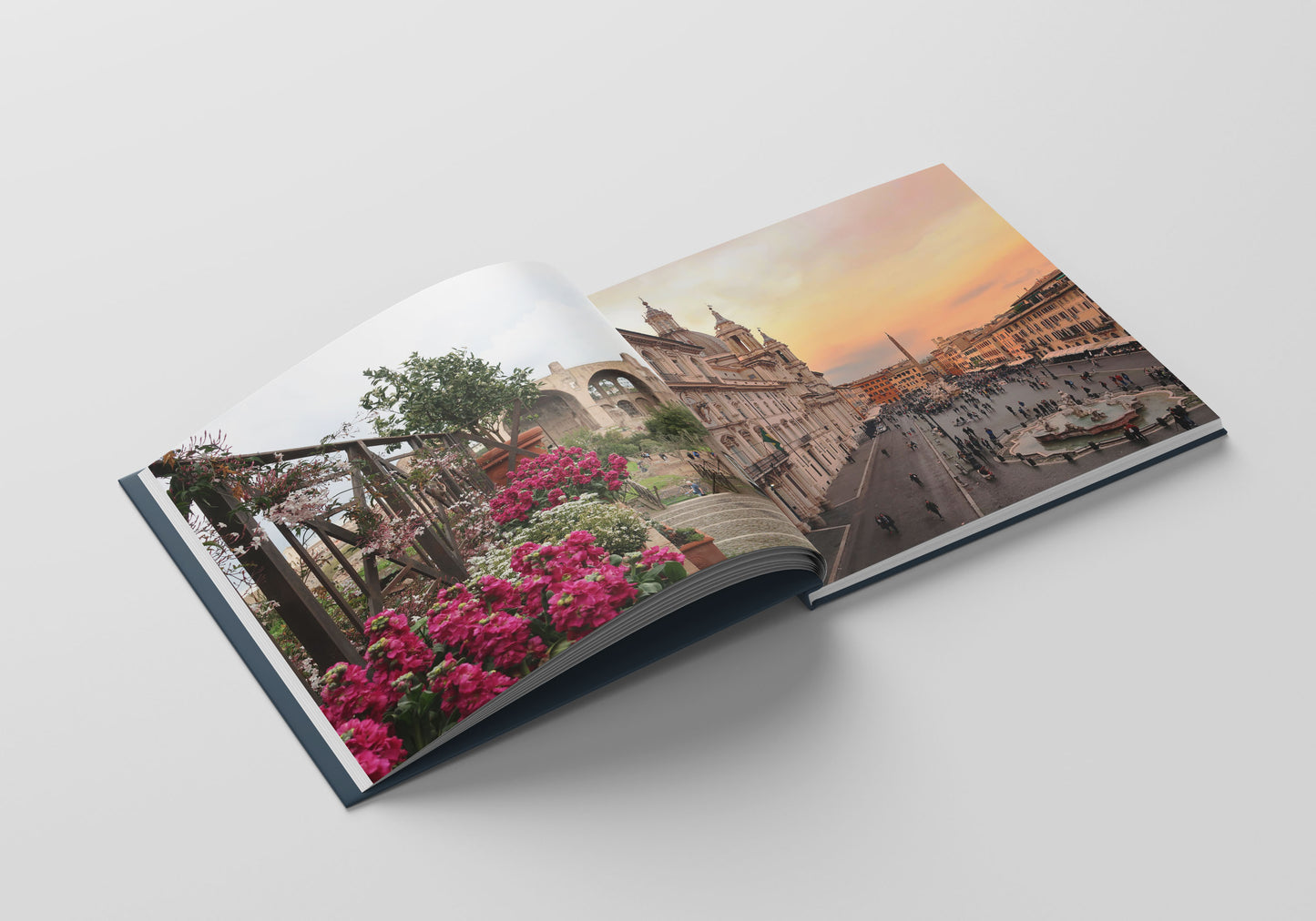 Rome in Spring - A Romewise Photo Book - Skyline Cover