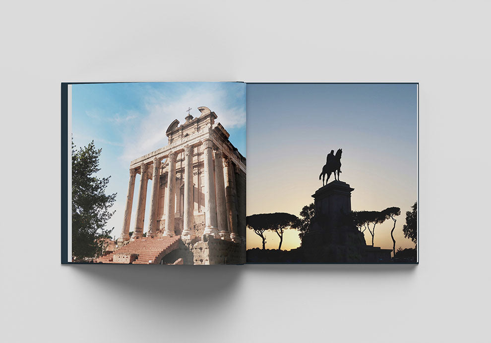 Rome in Summer - A Romewise Photo Book - Sunset Cover