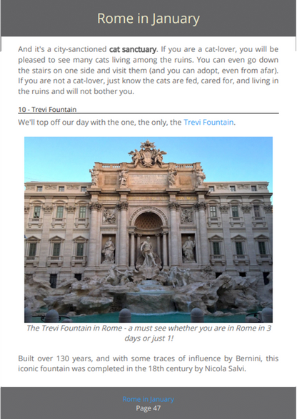 Rome in January - eBook