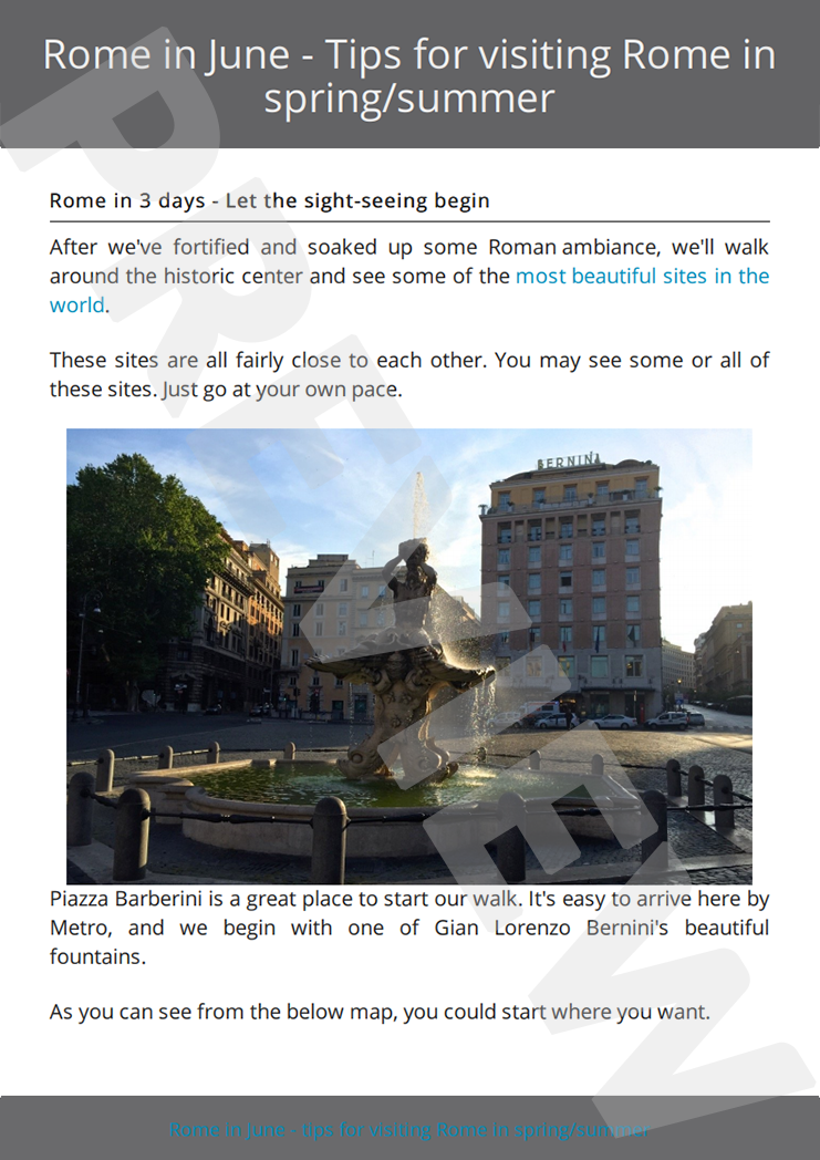 Rome in June - eBook