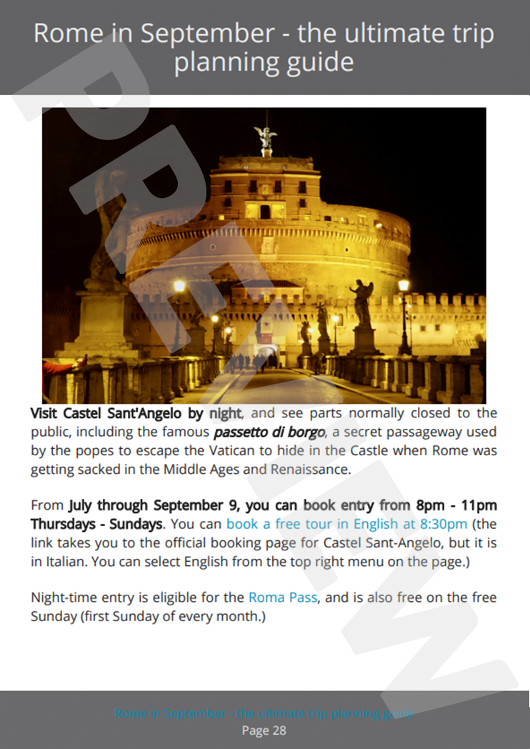 Rome in September - eBook