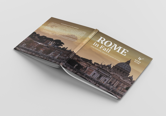 Rome in Fall - A Romewise Photo Book - Vatican Sunset Cover