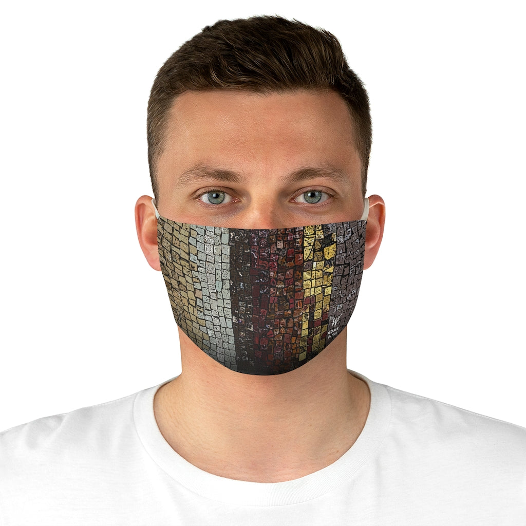 Baroque Mosaic Fabric Face Mask (Reusable)