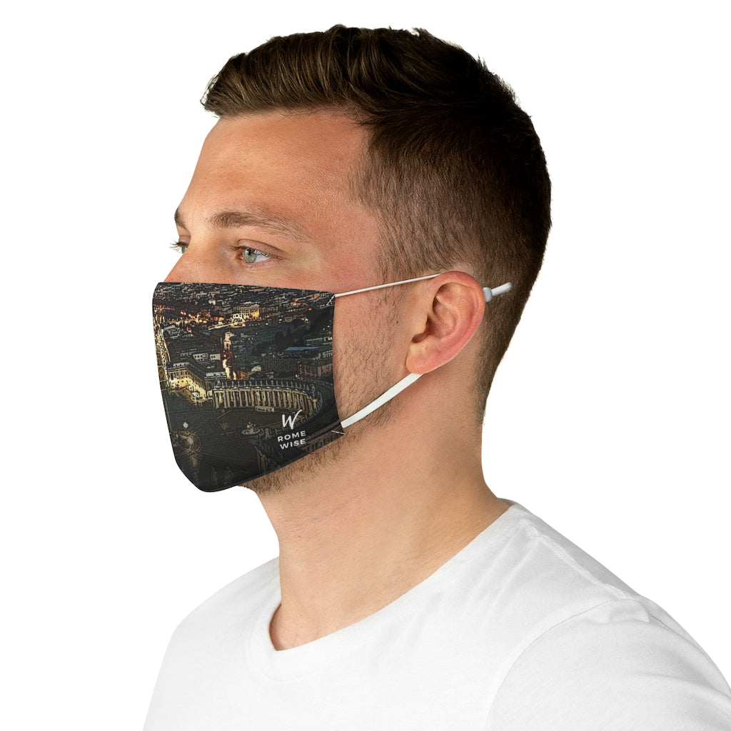 Vatican Christmas Fabric Face Mask (Reusable)