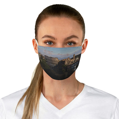 Ancient Rome Skyline Fabric Face Mask (Reusable)