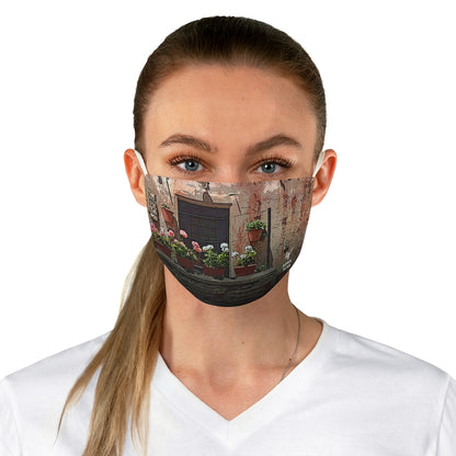 Trastevere Flowers Fabric Face Mask (Reusable)