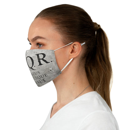 SPQR Fabric Face Mask (Reusable)