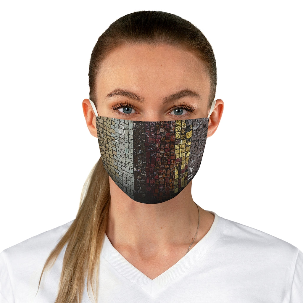 Baroque Mosaic Fabric Face Mask (Reusable)