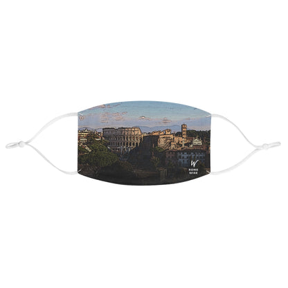 Ancient Rome Skyline Fabric Face Mask (Reusable)