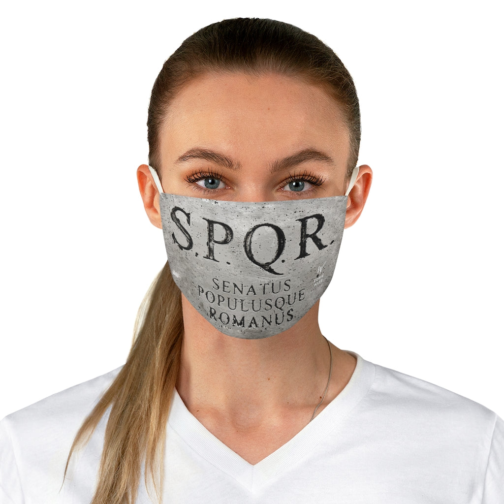 SPQR Fabric Face Mask (Reusable)