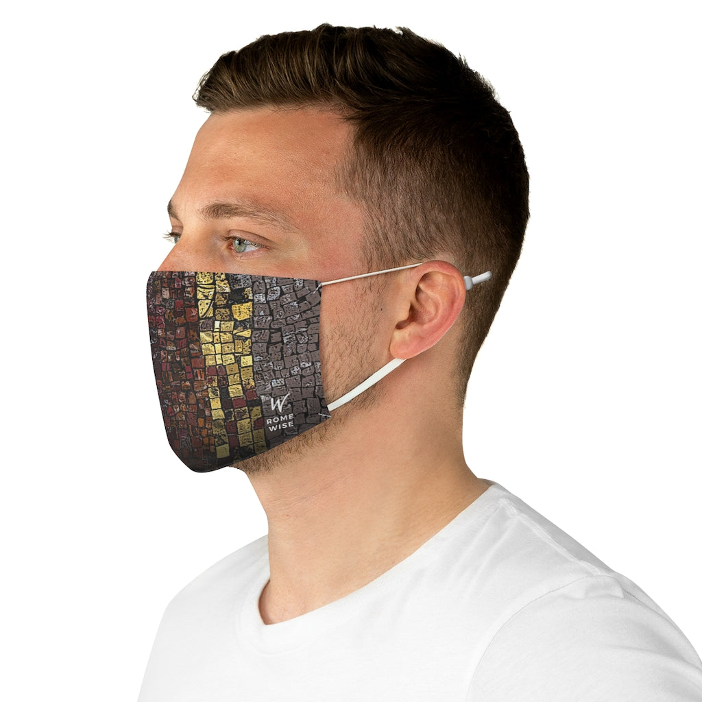 Baroque Mosaic Fabric Face Mask (Reusable)