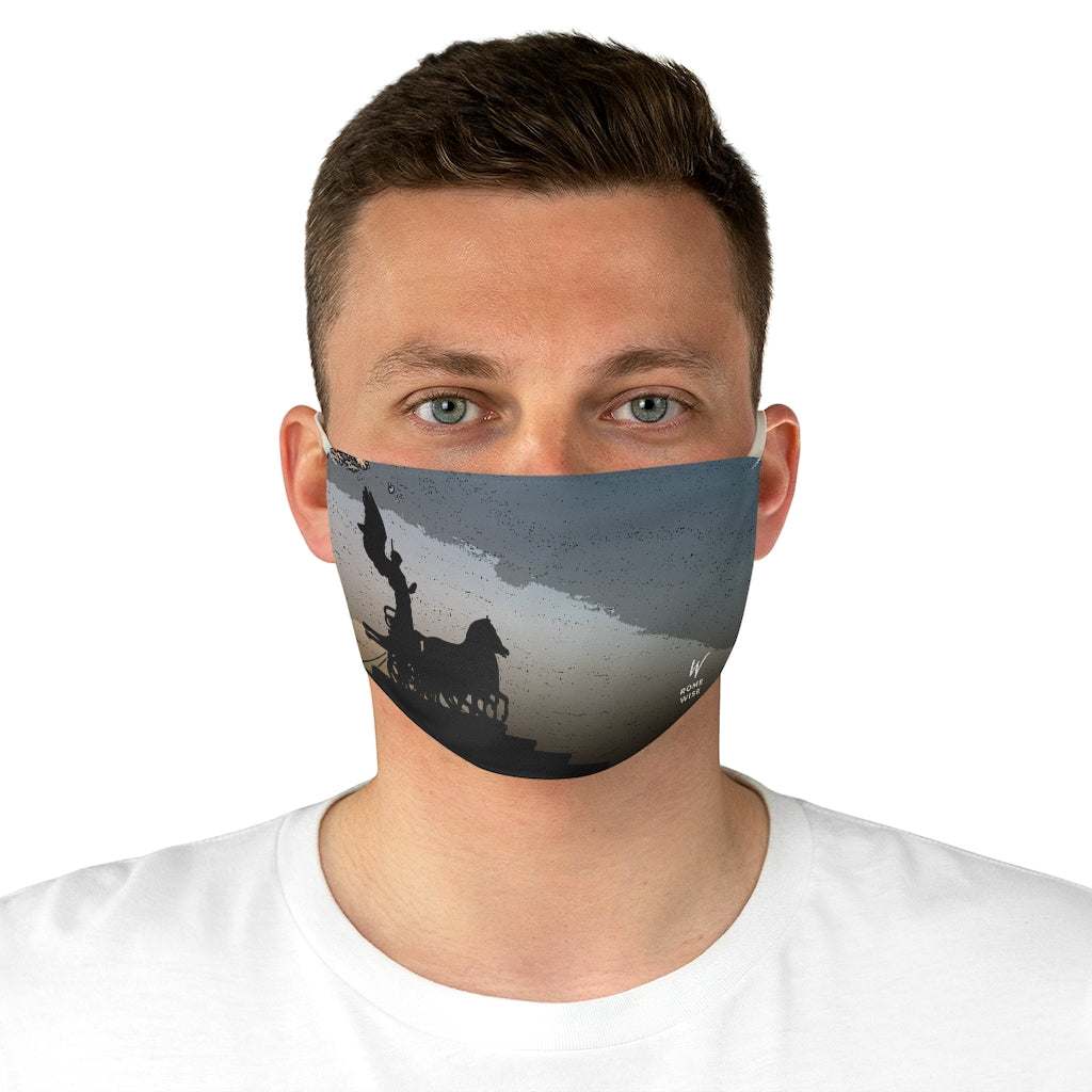 Vittoriano Quadriga Fabric Face Mask (Reusable)