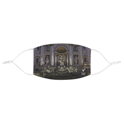 Trevi Fountain Fabric Face Mask (Reusable)