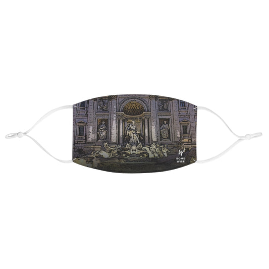 Trevi Fountain Fabric Face Mask (Reusable)