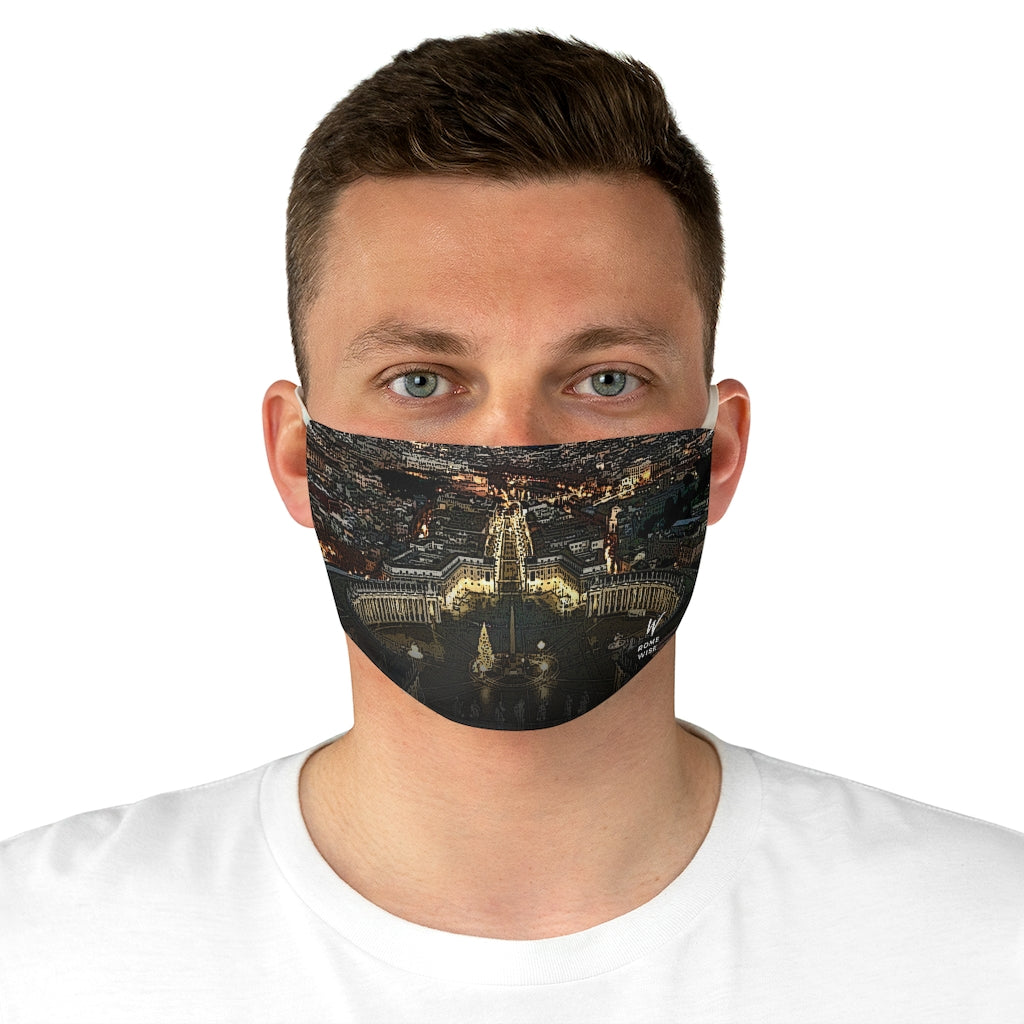 Vatican Christmas Fabric Face Mask (Reusable)